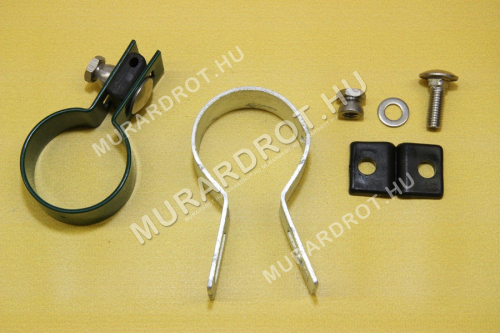Pántos táblarögzítő csőoszlophoz ( 38, 48mm)